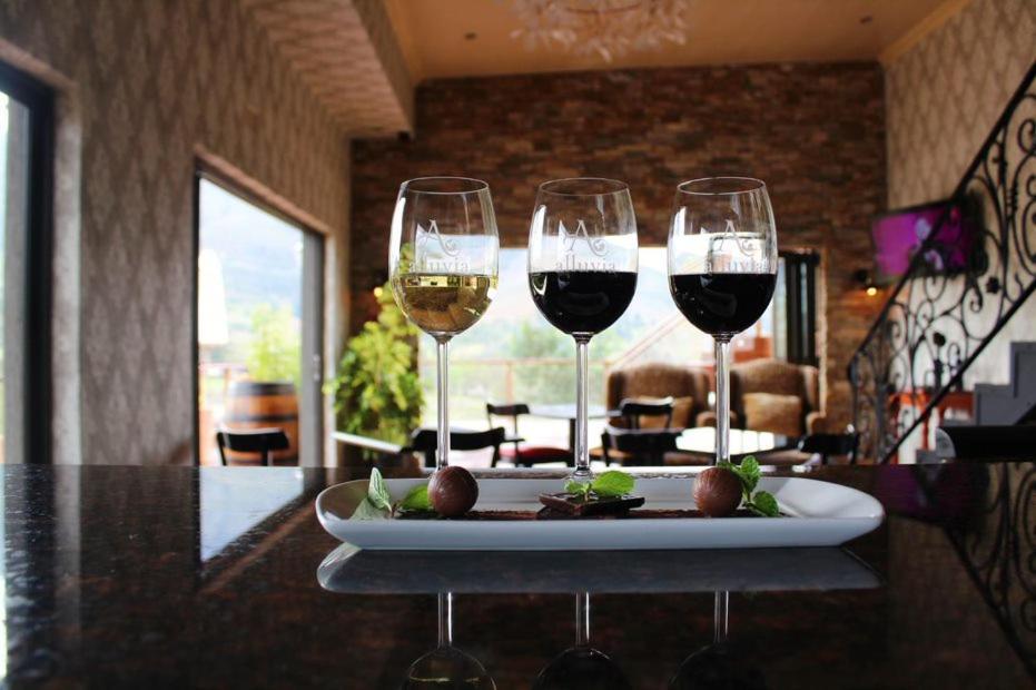 Alluvia Boutique Winery & Luxury Accommodation Stellenbosch Exterior photo Wine tasting